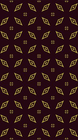 Ornate geometric pattern and two-tone abstract backgroundの写真素材