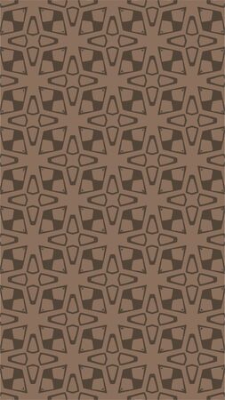 Ornate geometric pattern and two-tone abstract backgroundの写真素材