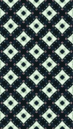 Ornate geometric pattern and abstract colored background
