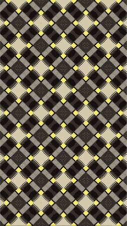 Ornate geometric pattern and abstract colored background