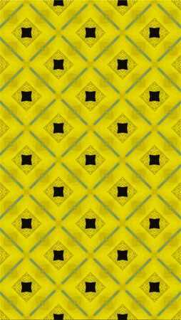 Ornate geometric pattern and abstract colored background