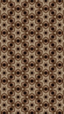 Ornate geometric pattern and abstract colored background