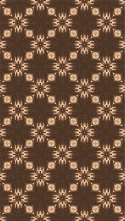 Ornate geometric pattern and abstract colored background