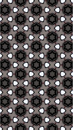 Ornate geometric pattern and abstract colored background