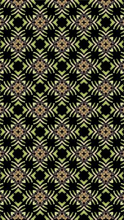 Ornate geometric pattern and abstract multicolored backgroundの写真素材