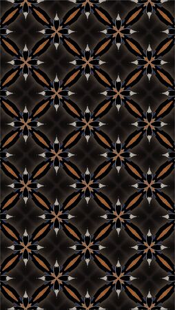 Ornate geometric pattern and abstract multicolored backgroundの写真素材