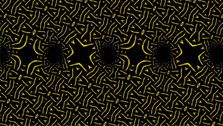 Ornate geometric pattern and artfully abstract multicolored backgroundの写真素材