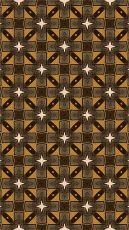 Ornate geometric pattern and abstract colored background
