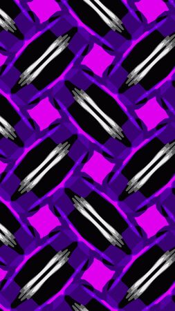 Ornate geometric pattern and abstract multicolored background