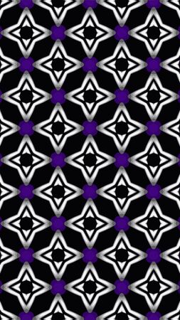 Ornate geometric pattern and abstract multicolored background