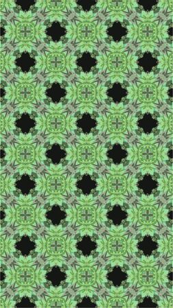 Ornate geometric pattern and abstract colored backgroundの写真素材