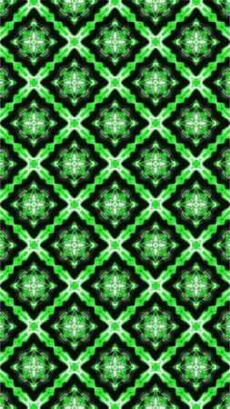 Ornate geometric pattern and abstract colored background