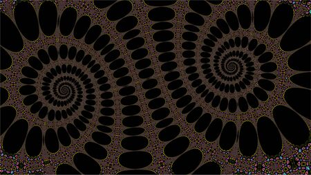 Ornate geometric pattern and abstract colored backgroundの写真素材