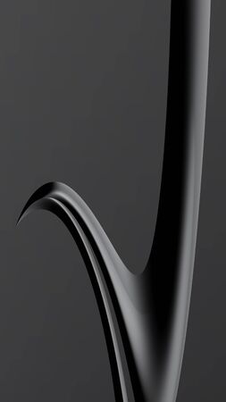 Artfully 3D rendering fractal, fanciful abstract illustration and colorful designed patternの写真素材