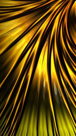 Artfully 3D rendering fractal, fanciful abstract illustration and colorful designed patternの写真素材