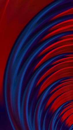 Artfully 3D rendering fractal, fanciful abstract illustration and colorful designed patternの写真素材