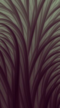 Artfully 3D rendering fractal, fanciful abstract illustration and colorful designed patternの写真素材