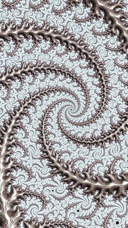 Artfully 3D rendering fractal backgroundの写真素材