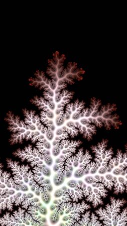 Artfully 3D rendering fractal backgroundの写真素材