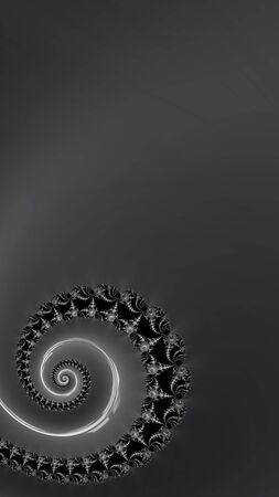 Artfully 3D rendering fractal backgroundの写真素材