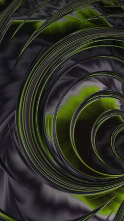 Artfully 3D rendering fractal background