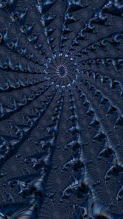 Artfully 3D rendering fractal background