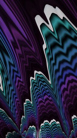 Ornate colourful 3D backgroundの写真素材