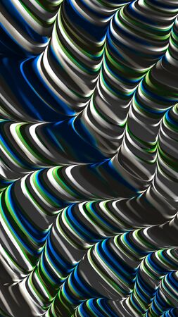 Ornate colourful 3D backgroundの写真素材