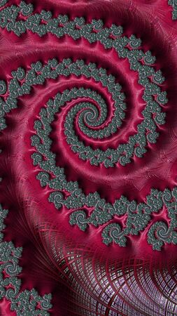 Artistic and imaginative digitally designed abstract 3D backgroundの写真素材