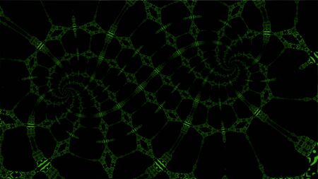 Ornate geometric wide pattern and artfully abstract multicolored backgroundの写真素材