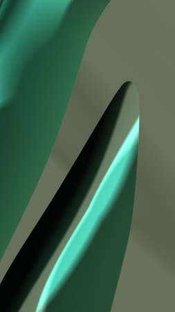 Artistic and imaginative digitally designed abstract 3D fractal backgroundの写真素材