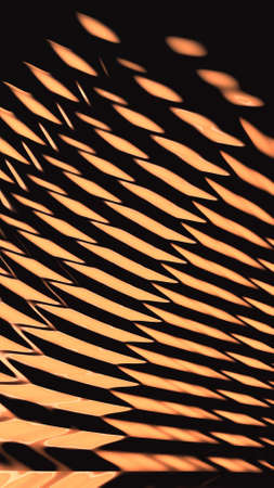 Artistic and imaginative digitally designed abstract 3D fractal backgroundの写真素材