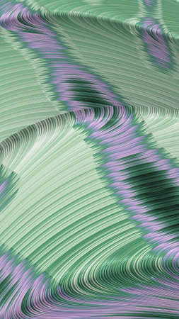 Artistic and imaginative digitally designed abstract 3D fractal backgroundの写真素材