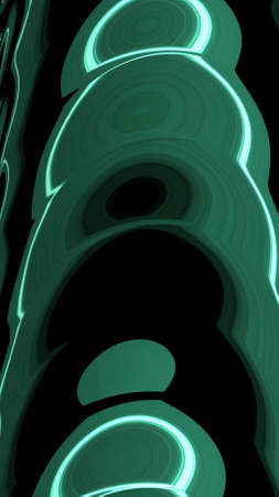 Artistic and imaginative digitally designed abstract 3D fractal backgroundの写真素材