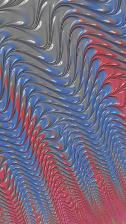 Artistic and imaginative digitally designed abstract 3D fractal background