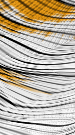 Artistic and imaginative digitally designed abstract 3D fractal backgroundの写真素材