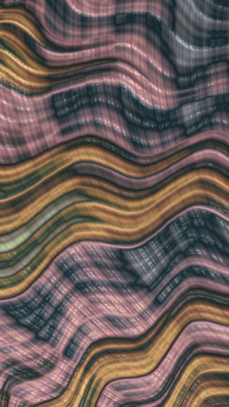 Artistic and imaginative digitally designed abstract 3D fractal backgroundの写真素材