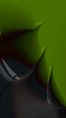 Artistic and imaginative digitally designed abstract 3D fractal backgroundの写真素材