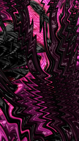 Artistic and imaginative digitally designed abstract 3D fractal backgroundの写真素材