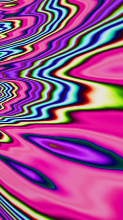 Artistic and imaginative digitally designed abstract 3D fractal backgroundの写真素材