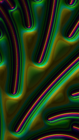 Artistic and imaginative digitally designed abstract 3D fractal backgroundの写真素材