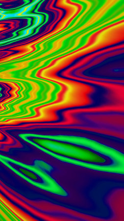 Artistic and imaginative digitally designed abstract 3D fractal backgroundの写真素材