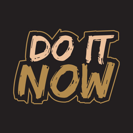 Motivational and inspirational quotes lettering text effect typography t shirt designのイラスト素材