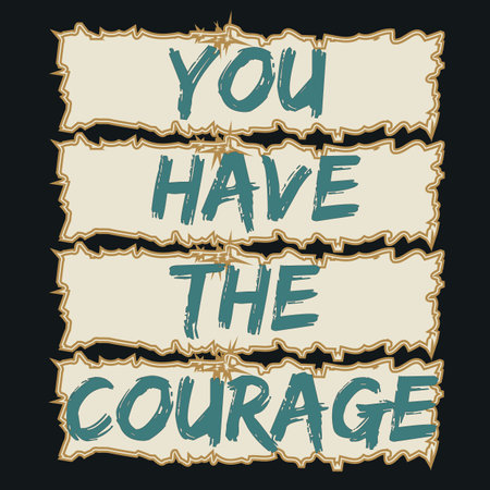 Motivational and inspirational lettering typography text effect t shirt designのイラスト素材
