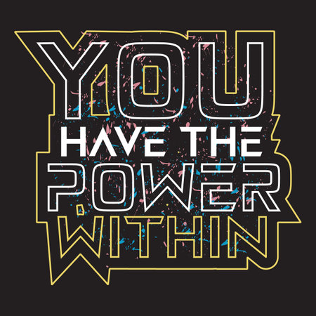 Motivational and inspirational quotes lettering text effect typography dark t shirt designのイラスト素材