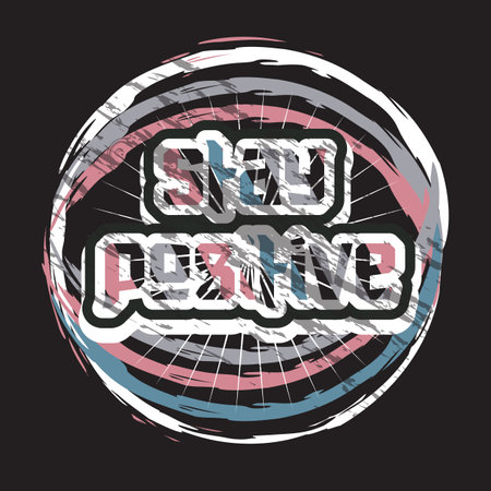 Motivational and inspirational quotes lettering text effect typography dark t shirt designのイラスト素材