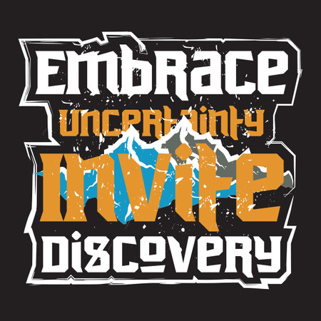 Adventure dark t shirt designのイラスト素材