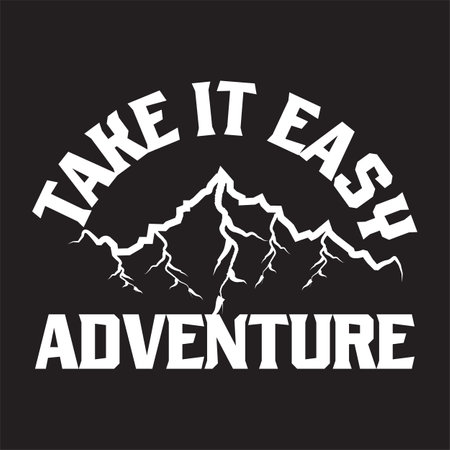 Adventure dark t shirt designのイラスト素材