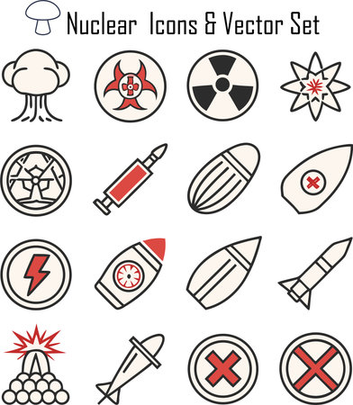 Set of gas mask icons.Vector illustration ready for vinyl cutting.のイラスト素材