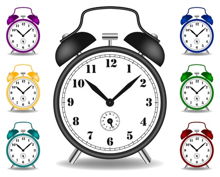 Illustration of alarm clockのイラスト素材
